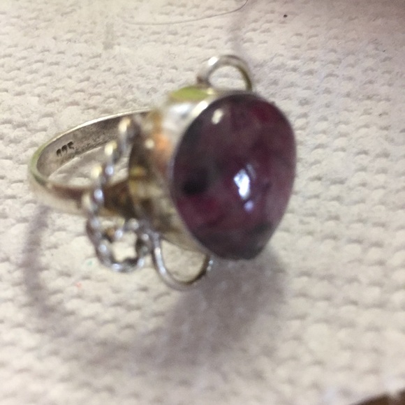 unbranded Jewelry - Purple Stone Sterling Silver Ring